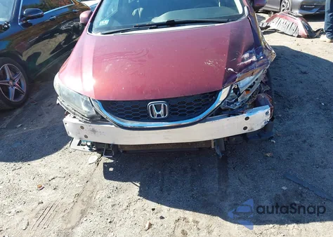 2013 Honda Civic Lx z USA, uszkodzony, nr VIN 2HGFB2F54DH535967